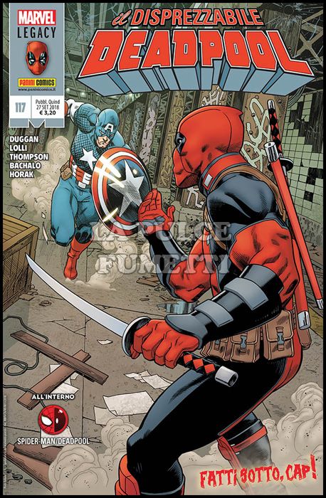 DEADPOOL #   117 - MARVEL LEGACY